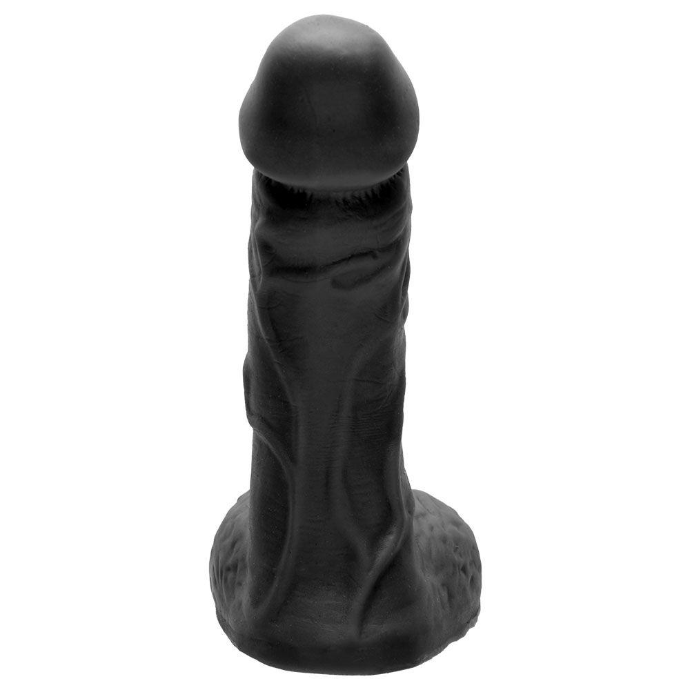 Pênis De Borracha Maciço Escroto 14,5cm X 3,5cm - Image 2
