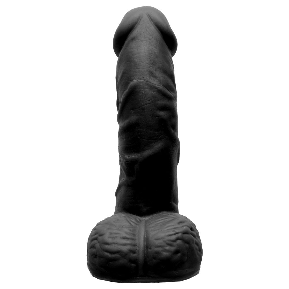 Pênis De Borracha Maciço Escroto 14,5cm X 3,5cm - Image 3