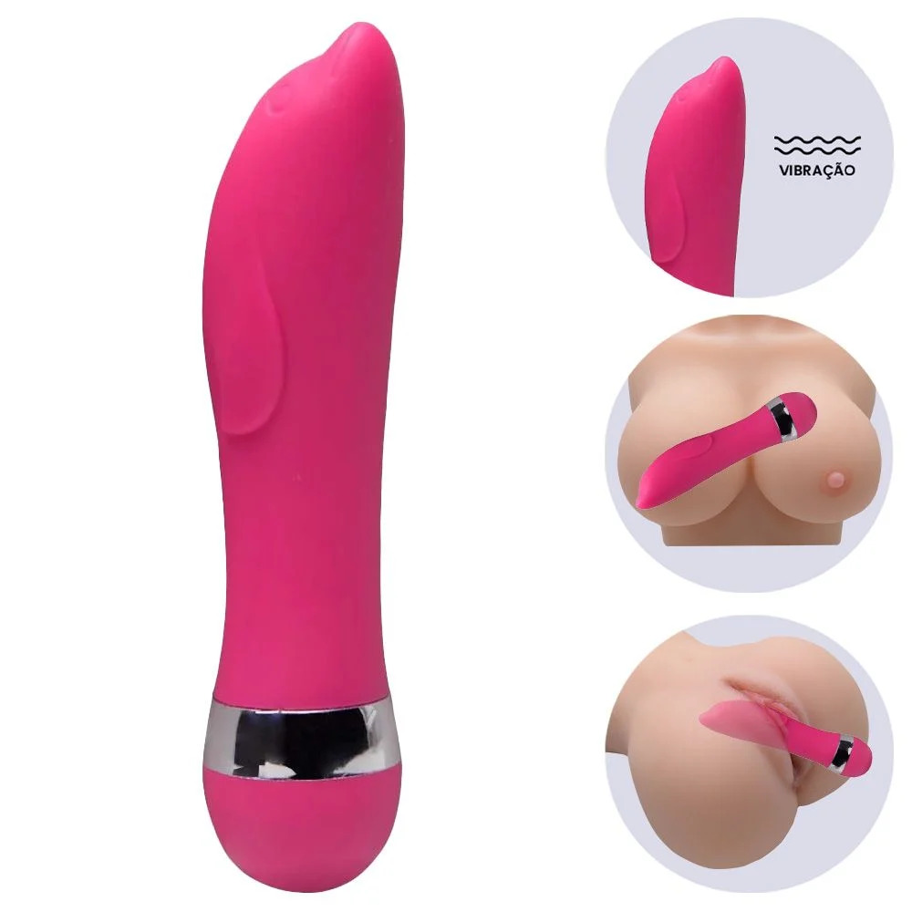 Vibrador Ponto G Golfinho Aveludado - Image 7