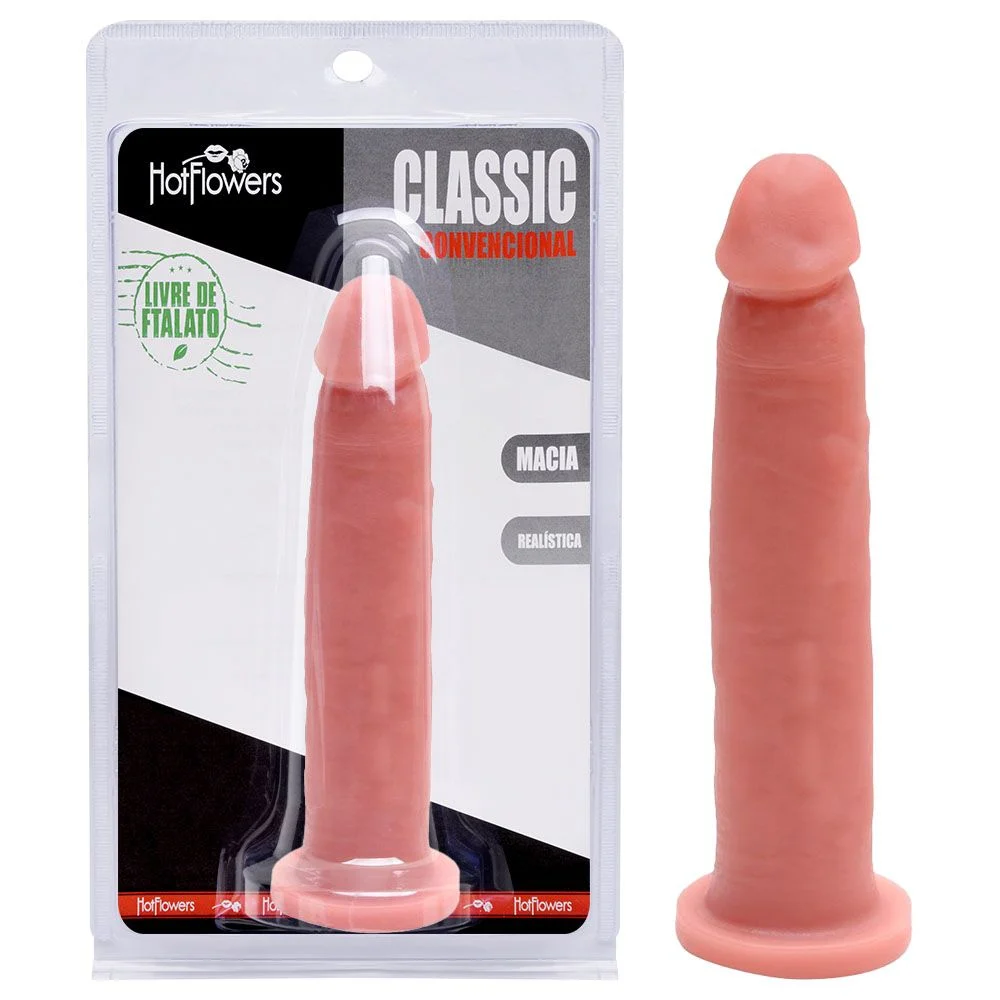 Pênis De Borracha Maciço 18 X 3Cm Classic - Image 2