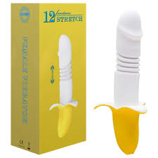 Vibrador Ponto G Banana 12 Modos Vai E Vem