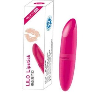 Batom girou vibrou! - Vibrador em formato de embalagem de batom - Pink