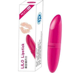 Batom girou vibrou! - Vibrador em formato de embalagem de batom - Pink